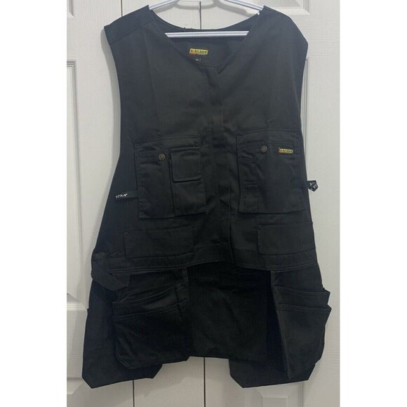 NWT - Black Blaklader Work Tool Vest / Belt with Multi Pockets Size XL - Picture 1 of 8
